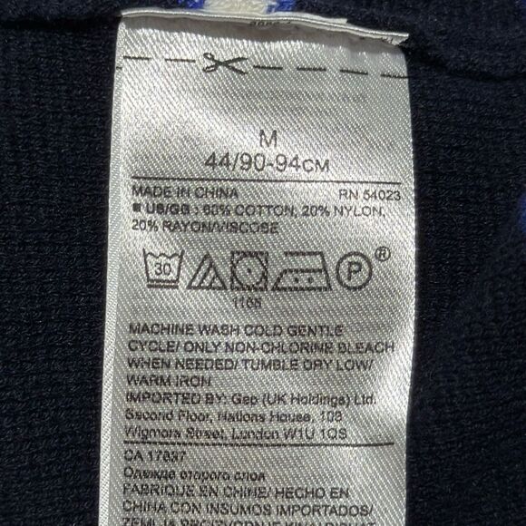 Banana Republic Navy and White Pencil Skirt - Picture 5 of 5